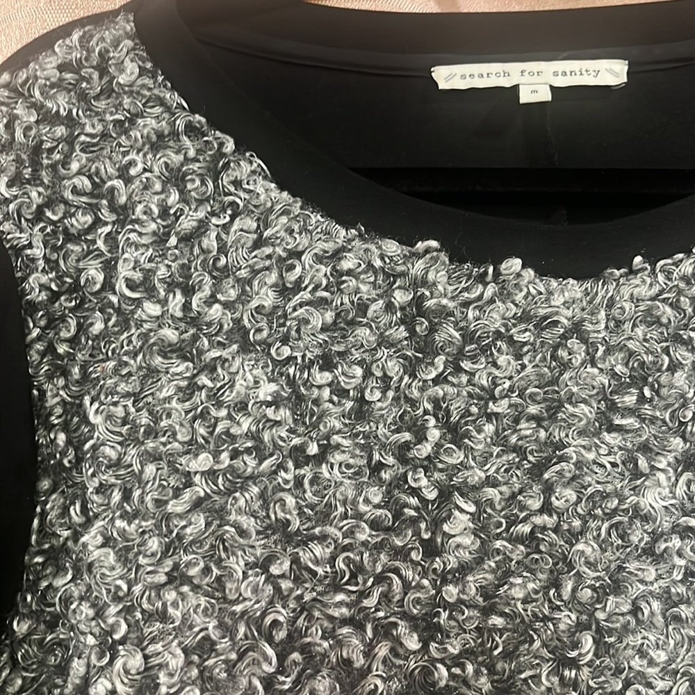 NWOT Search for Sanity Sweater - Picture 2 of 5